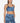 Skechers Women's Strappy Crossback Sports Bra Blue Size Large