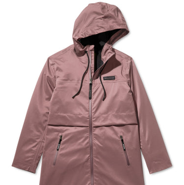 Timberland Women's Waterproof Mid Length Parka Purple Size Small