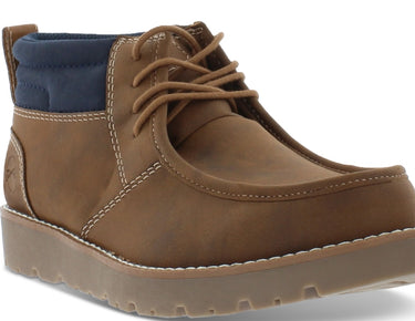 Weatherproof Vintage Men's Faux Leather Chukka Boots Shoes Brown Size 10M