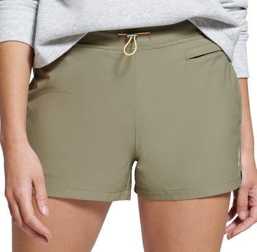 Bass Outdoor Women's Greenstone Drawcord Shorts Green Size Medium