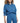 Bass Outdoor Women's Batona French Terry Half Zip Sweatshirt Blue Size Large