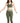 Bass Outdoor Women's Benton Po Back Pocket Sports Bra Green Size Large