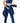 Bass Outdoor Women's Benton Po Back Pocket Sports Bra Blue Size X-Large