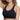 Bass Outdoor Women's Benton Po Back Pocket Sports Bra Black Size X-Large