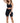 Bass Outdoor Women's Benton Po Back Pocket Sports Bra Black Size Large
