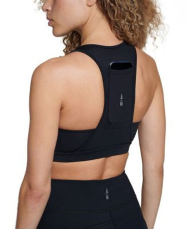 Bass Outdoor Women's Benton Po Back Pocket Sports Bra Black Size Small