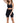Bass Outdoor Women's Benton Po Back Pocket Sports Bra Black Size X-Small