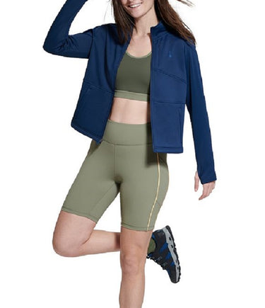 Bass Outdoor Women's Palmetto Full Zip Lightweight Fleece Blue Size Large
