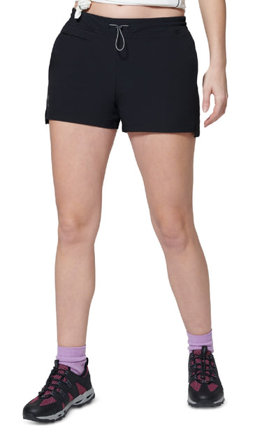 Bass Outdoor Women's Greenstone Drawcord Shorts Black Size Large