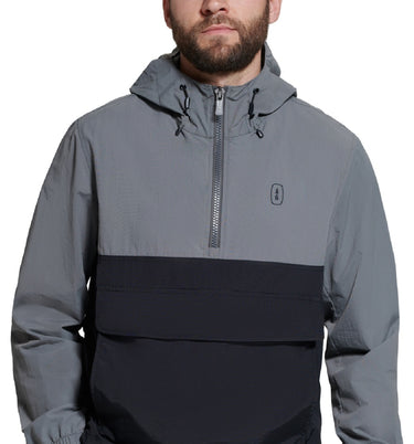 Bass Outdoor Men's Packable Anorak Jacket Black Size Medium