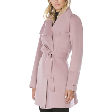 Elie Tahari - Wool Wrap Belted Jacket Coat