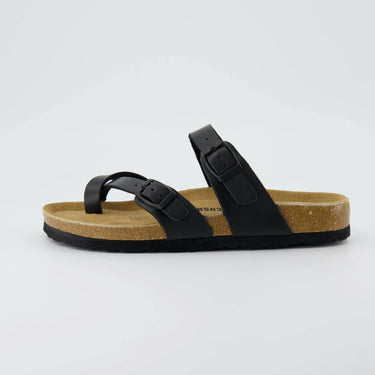 Cushionaire - Women's Luna Cork Footbed Sandals
