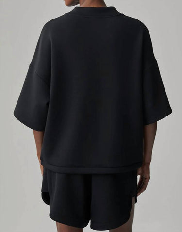 Varley - Alden Short Sleeve Sweatshirt
