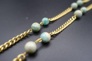 Standawt - Women's Amazonite Sunglasses Chain