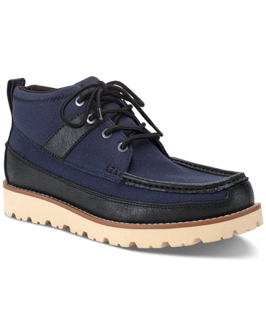 Kohen Men's Printed Lace Up Boots