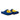 Men's Blue Smiley Face Cushioned Slip-On Slippers - Size 11 M