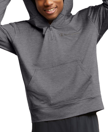 Champion Men's Quarter Zip Fitness Hoodie