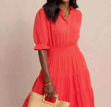 Southern Tide - Christa Short Sleeve Maxi Dress