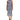 Anne Klein Women's Pleated Midi Halter with Double Elastic Tunnel & Bow Neck Tie