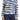 Rails Ramona Tie Dye Cotton Blend Sweater in Striped Indigo Tie Dye, Size Medium