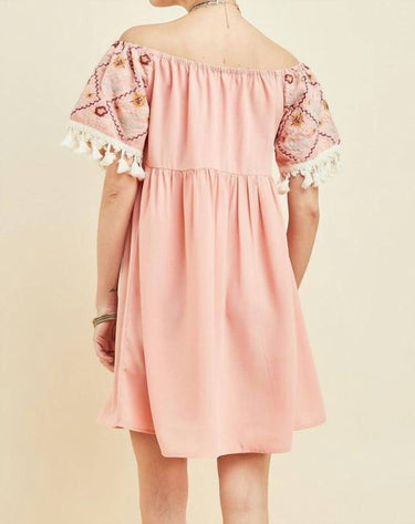 Entro - Wildflower Off The Shoulder Dress