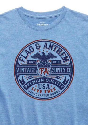Flags & Anthem - Men's Vintage Supply Short Sleeve Graphic Tee