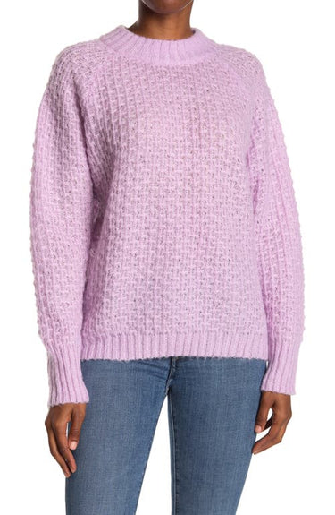 FRNCH Norhen Sweater in Lavendar, Size Medium