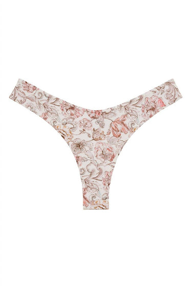 Montce - Added Coverage Lulu Zig-zag Stitch Bikini Bottom