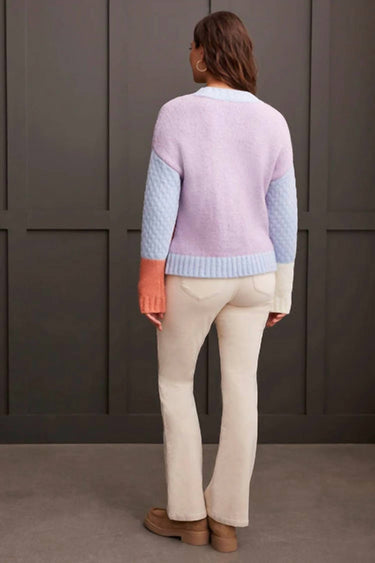 Tribal - Chenille Colorblock Sweater