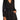 Steve Madden Kennedy Quilted Knit Jacket in Black, Size Large