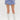 Entro - Lyla Western Motif Denim Wrap Skort