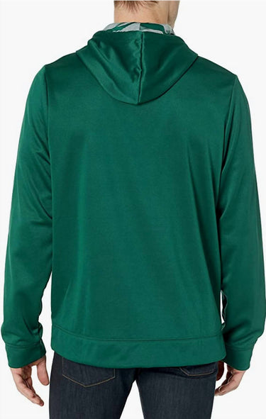 Zubaz - NEW YORK JETS NFL TEAM COLOR HOODIE WITH CAMO LINER