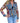 Adore - Denim Jacket With Sheer Floral Embroidery