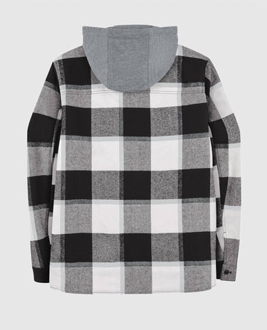 Starter - Men's Minnesota Vikings The Big Joe Sherpa Lined Plaid Jacket