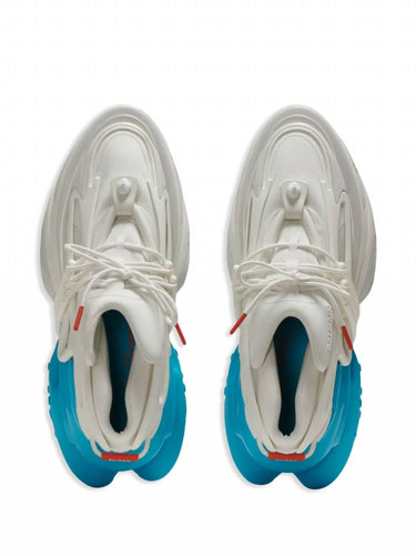 Balmain - Men's Unicorn Low-top Neoprene & Calfskin Chunky Sneakers