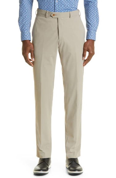 Emporio Armani Beige Techno Performance Pants