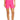 Beyond Yoga Keep Pace Space Dye Bike Shorts in Electric Pink Heather, Size X-Small