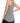 Zenana - Athletic Melange Racer Back Tank Top