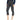 Hue - Women's Wide Waistband Blackout Cotton Capri Legging
