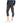 Hue - Women's Wide Waistband Blackout Cotton Capri Legging