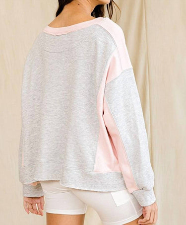 Bucketlist - Color Block Sweatshirt
