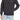 LLBean Men's Quilted Crewneck Sweatshirt - Dark Charcoal Heather