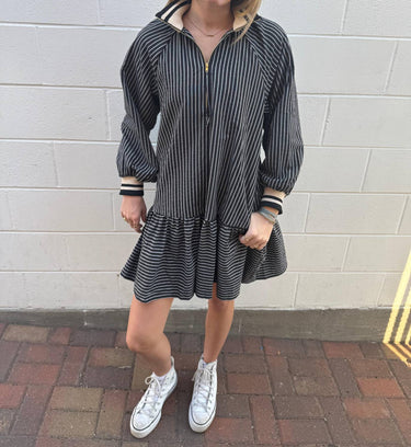 Entro - Margorie Striped Mini Dress