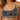 Free People Sienna Strappy Rib Bra in Leopard Print, Size X-Small