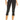 High Waist Capri Leggings - Black