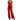 RACHEL Rachel Roy Womens Iona Sweetheart Neck Flutter Sleeve Jumpsuit Red XL
