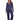 Long Sleeve PJ Top w/Drawstring Pant Set (Astral Aura, Medium)