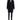 Michael Kors Mens Classic fit Overcoat Coat 44 R Black Solid