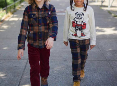 Appaman - Boy's Plaid Snow Fleece Shirt
