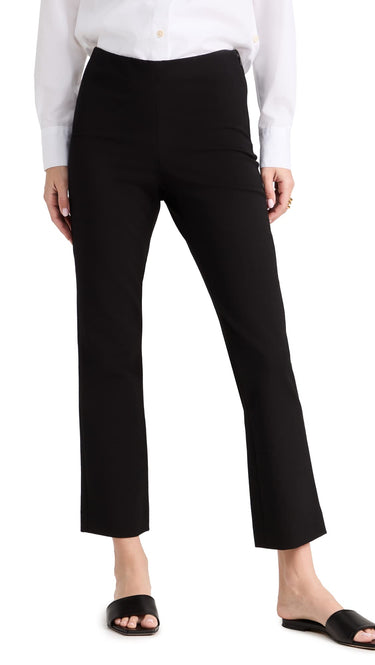 Vince Womens Crop Flare Pants, Black, X-Small US